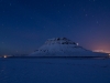 Helmuth Pliger, blaue Stunde am Kirkjufell