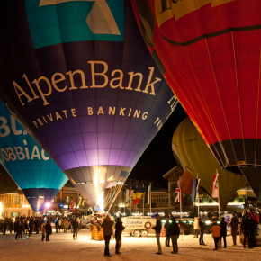 10. Ballonfestival in Toblach