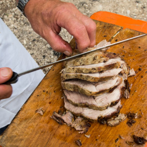 Sommergrillen auf der Boos-Hütte